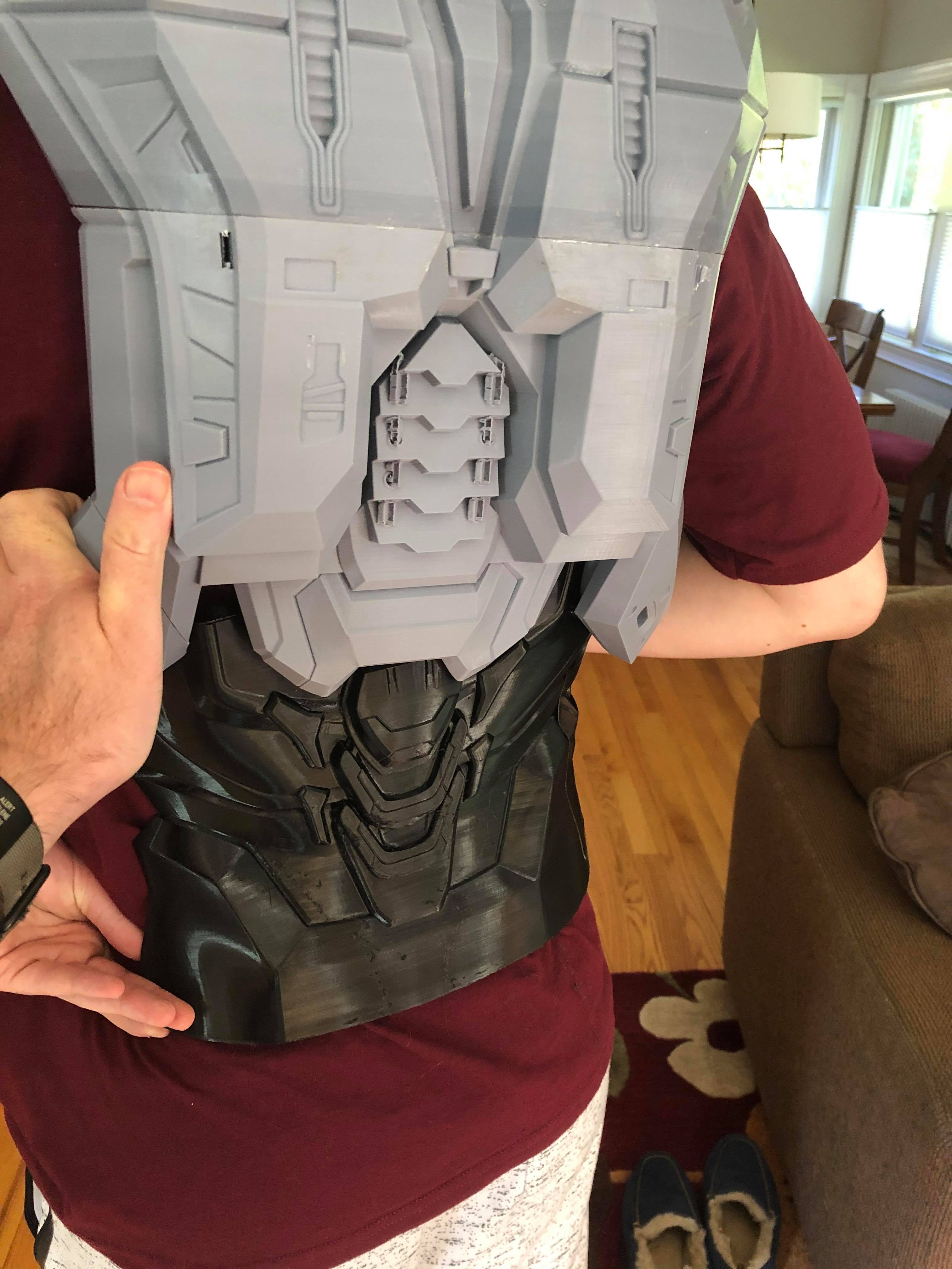 1st Build - My custom 3D printed halo reach armor build journey (So Far ...