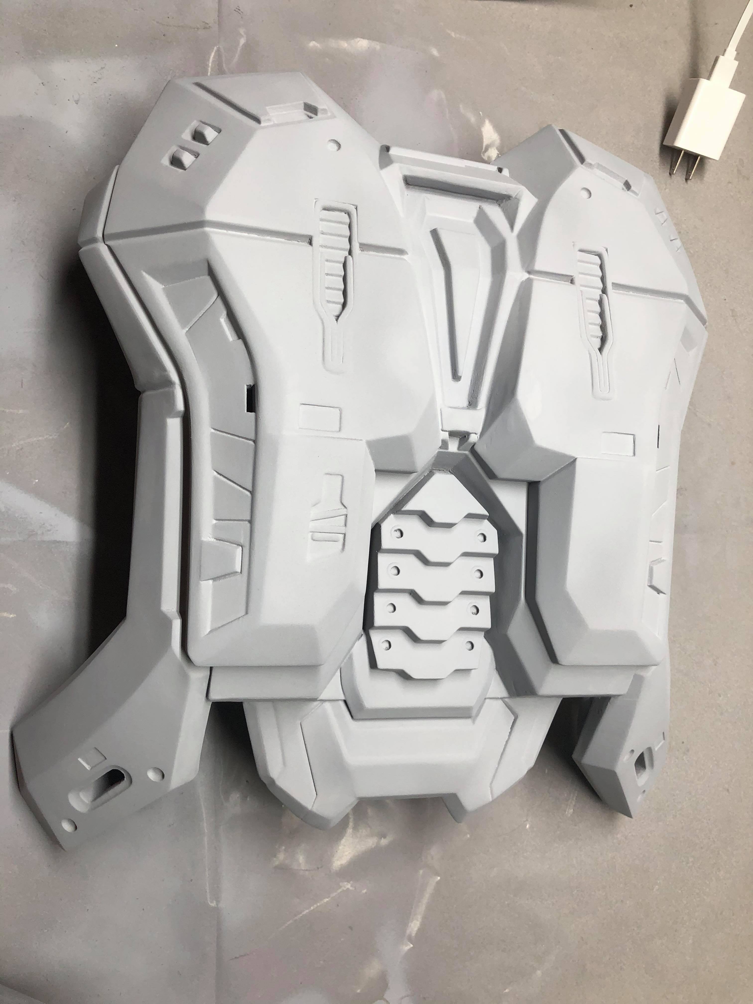 1st Build - My custom 3D printed halo reach armor build journey (So Far ...