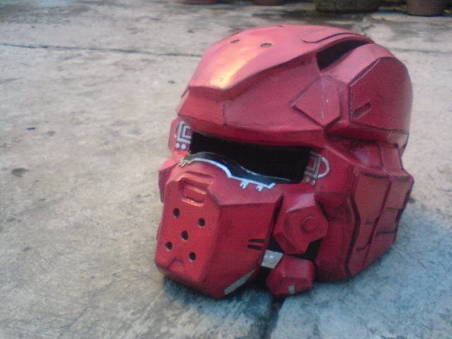 halo 4 warrior armor helmet