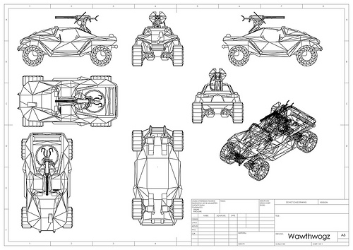 halo 4 warthog blueprints