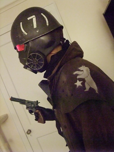 Fallout Veteran Ranger First Build Finished Halo Costume And Prop Maker Community 405th