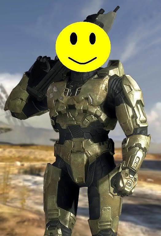 master chief face