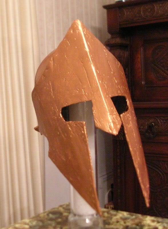 Cardboard Spartan Helmet Template