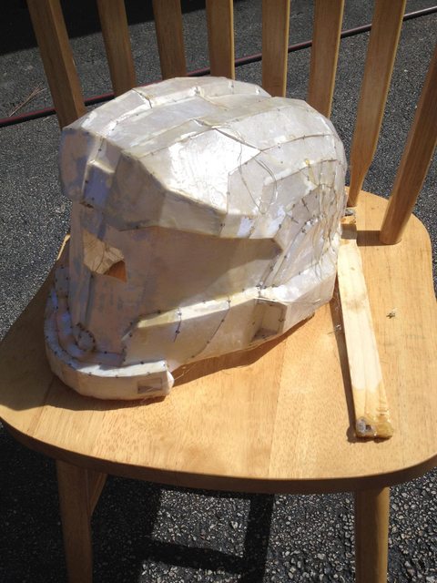 Reach JFO Helmet Build | Halo Costume and Prop Maker Community - 405th