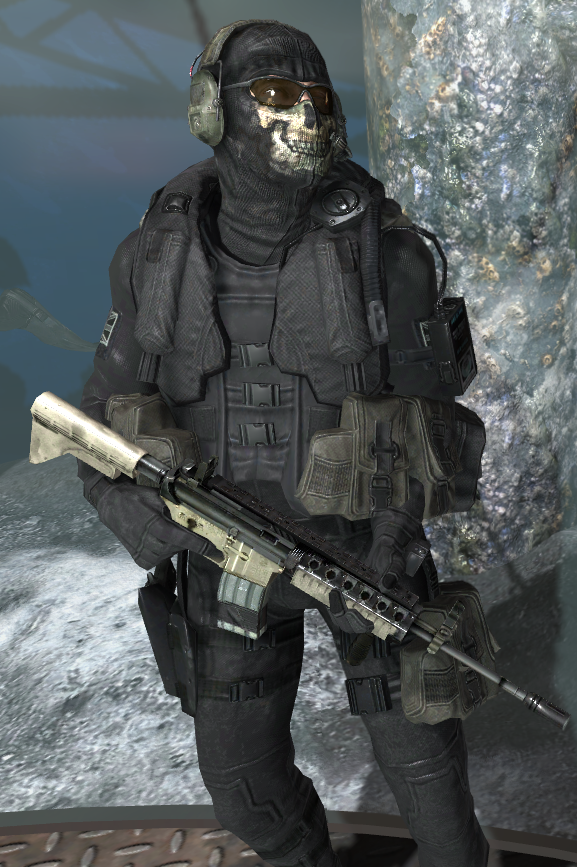 Cosplay - Ghost Call of Duty MW2