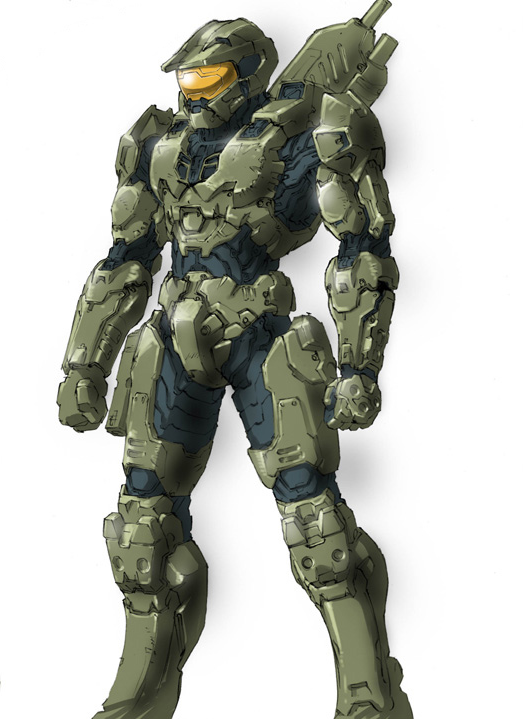 Halo Legends/ Forward unto Dawn 3D Model | Halo Costume and Prop Maker ...