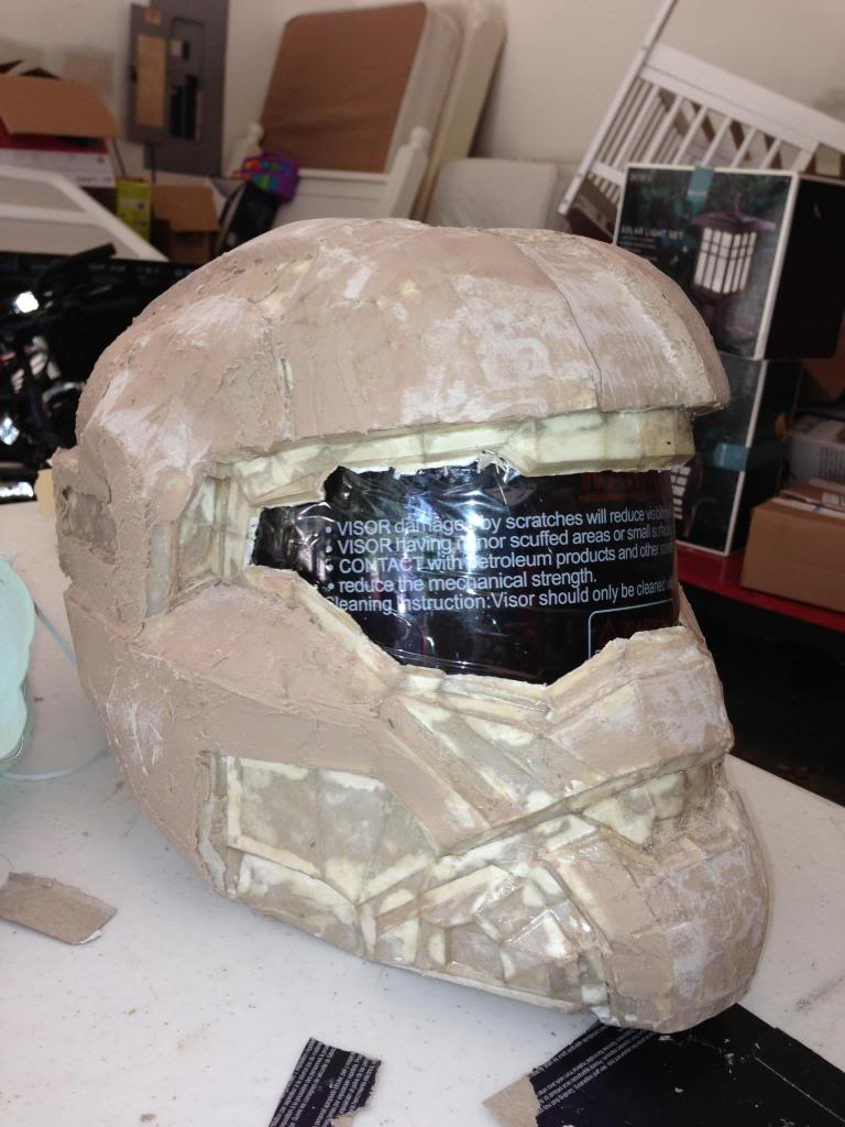 Halo Reach - Commando Helmet build WIP | Halo Costume and Prop Maker ...