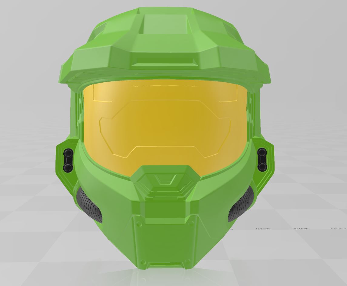 Halo Infinite Master Chief helmet hype build | Halo Costume and Prop ...