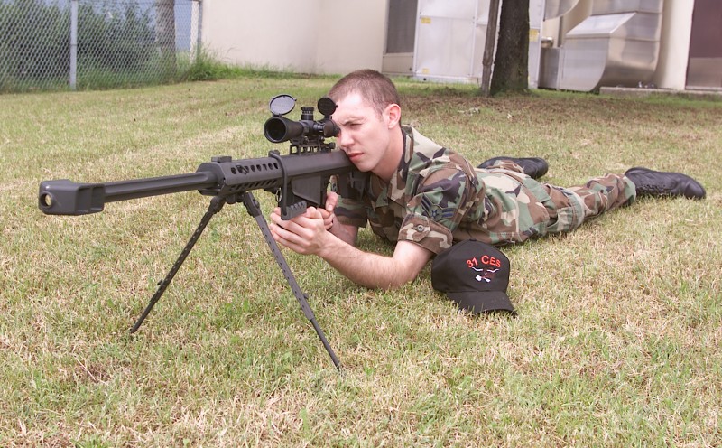 Real Sniper Rifle From A 50 Cal Machine Gun Halo Costume And Prop Maker Community 405th