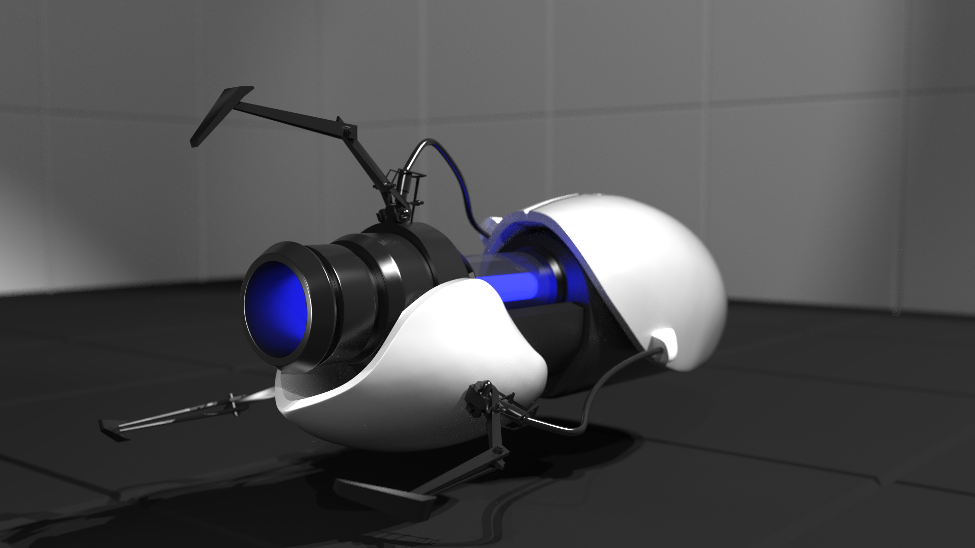 Portal gun 1.16 5. Портальная пушка референс. Портальная пушка портал референсы. Портальная пушка арт.