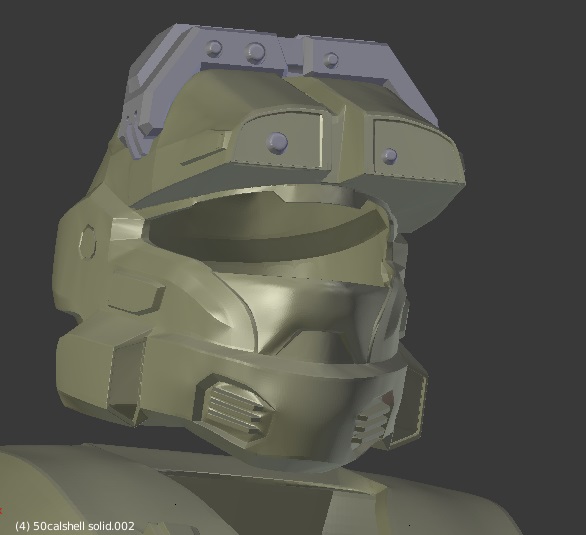 Halo Grenadier Helmet 3D Print Files 