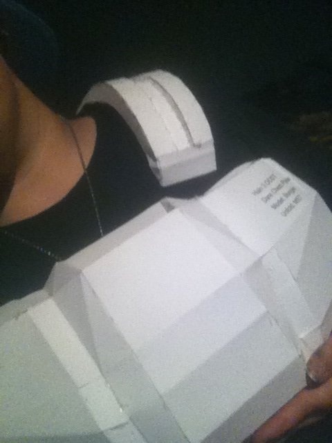 Just finished building shoulder straps