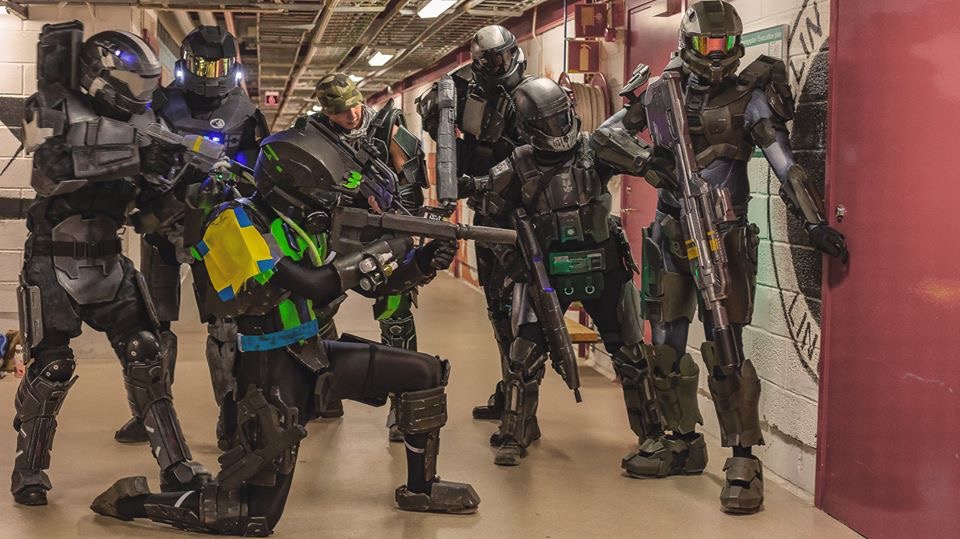 Meet Fireteam Nordic. (Närcon 2018)