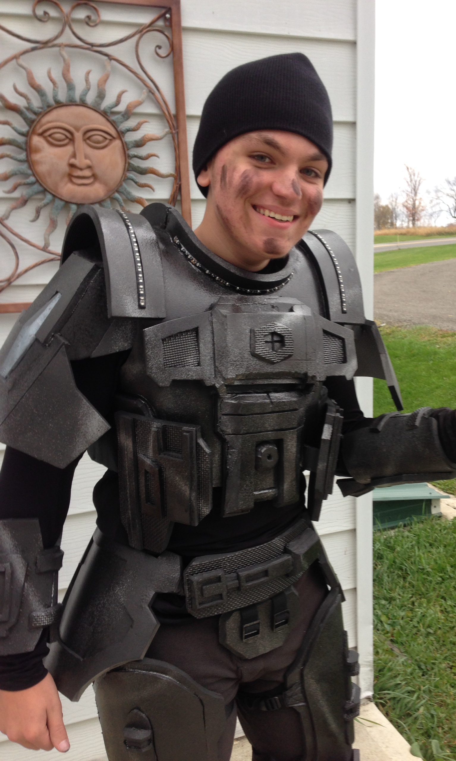 My first attempt at an odst costume