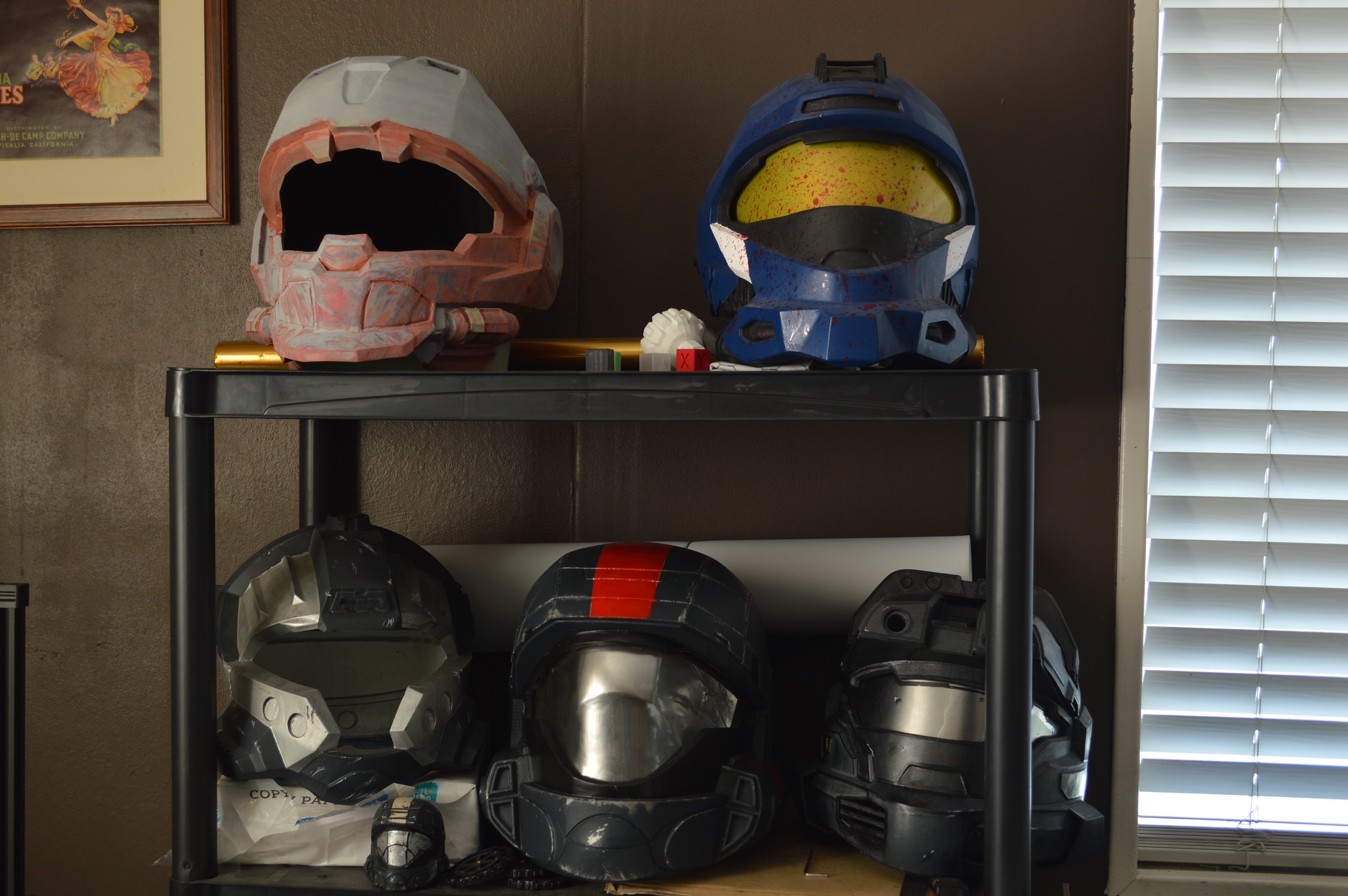 My helmet collection