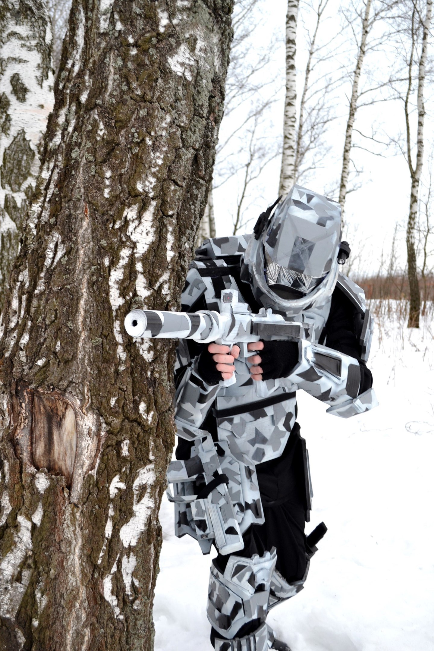 ODST Winter Assault Squad photoshoot