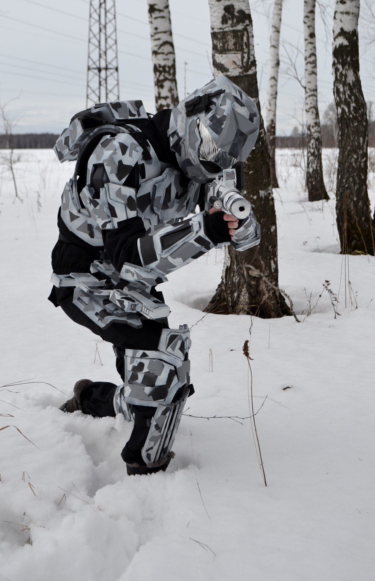 ODST Winter Assault Squad photoshoot | Halo Costume and Prop Maker ...