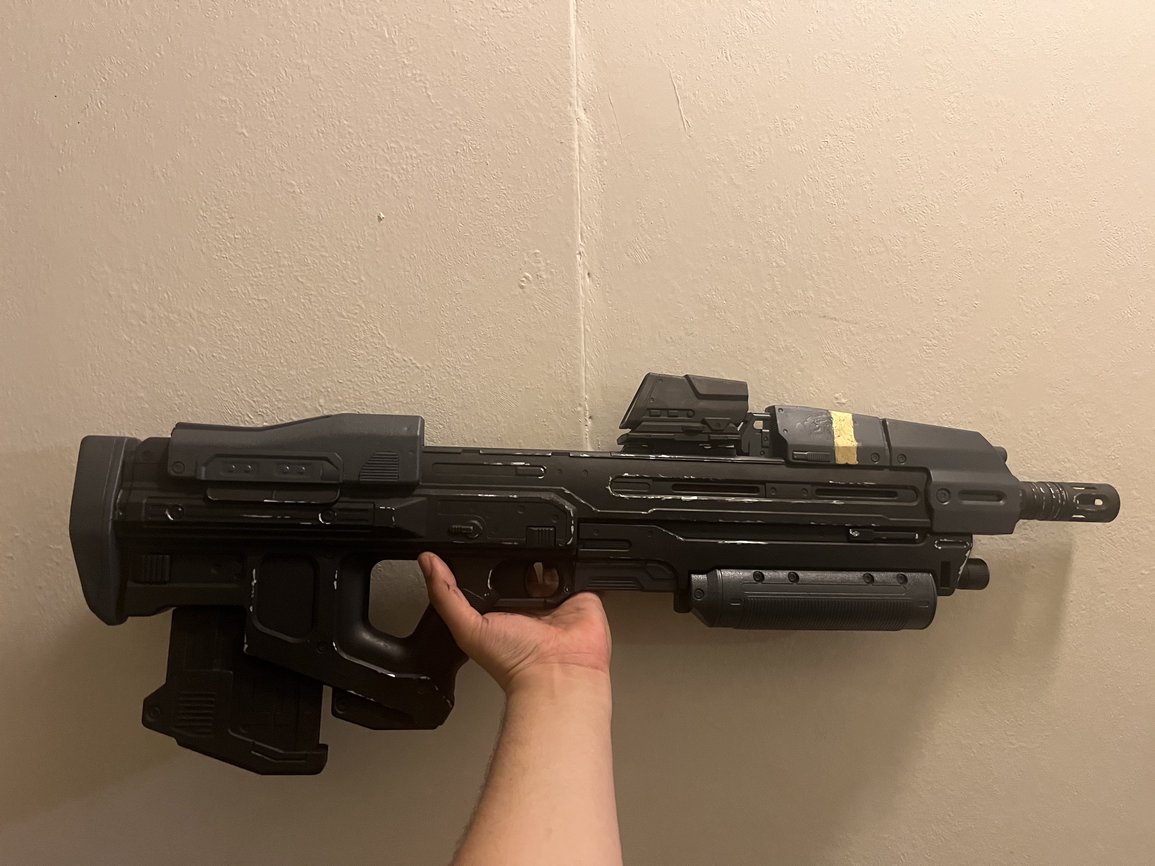 Painted the halo nerf assault rifle