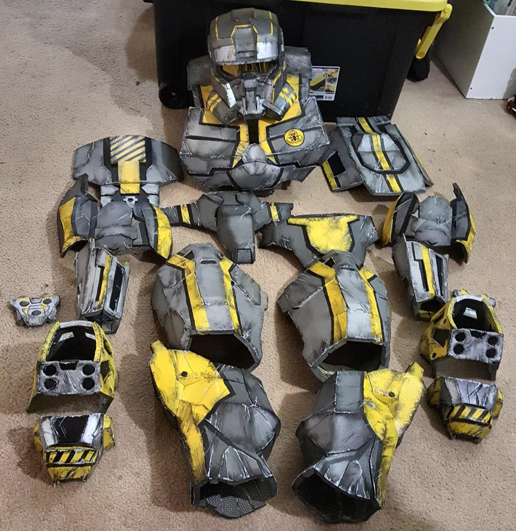 Weathered Spall Armor